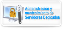 Administración y mantenimiento remoto a servidores dedicados y virtuales